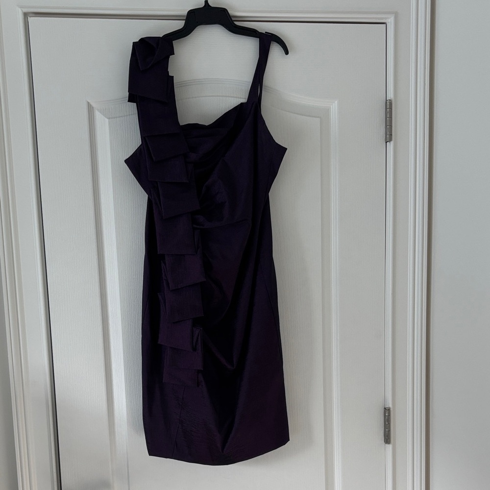 S.L. Fashions  Purple Dress - size 14